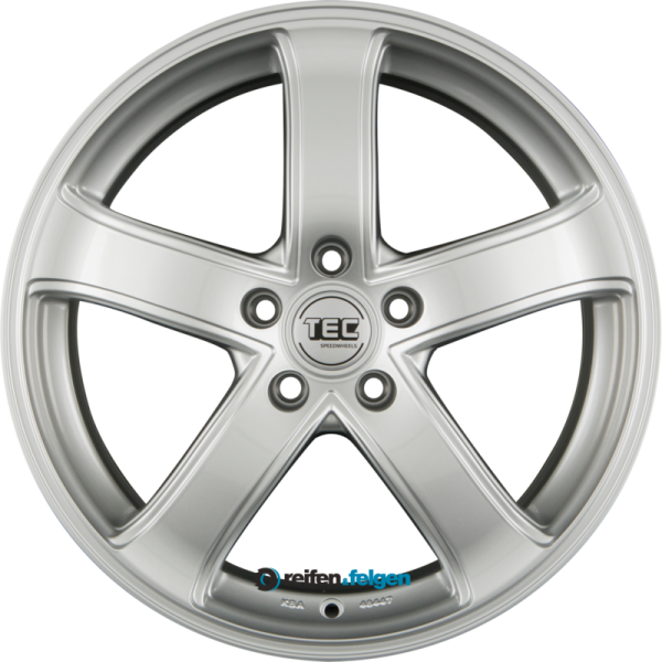 TEC SPEEDWHEELS AS1 6.5x15 ET45 5x114.3 NB72.6 Sterling Silver (CS)