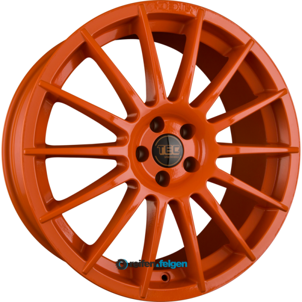 TEC SPEEDWHEELS AS2 8.5x19 ET28 5x100 NB64 Race Orange (RO)