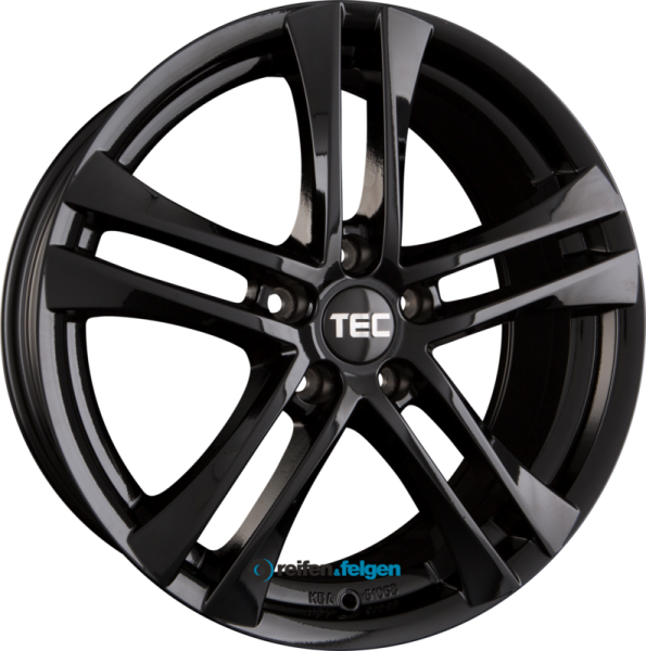 TEC SPEEDWHEELS AS4 EVO 8x18 ET45 5x120 NB72.6 Schwarz Glanz (BG)