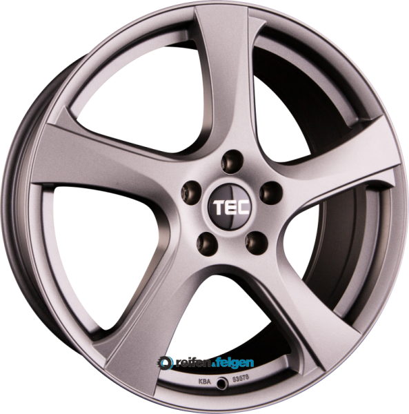 TEC SPEEDWHEELS AS5 7x17 ET40 5x110 NB65.1 Gun Metal (DG)