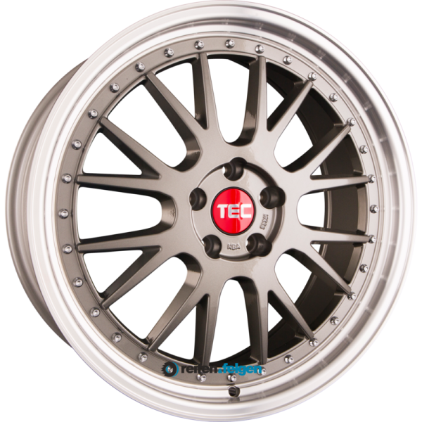 TEC SPEEDWHEELS GT EVO 8.5x19 ET45 5x114.3 NB72.5 Titanglanz Hornpoliert