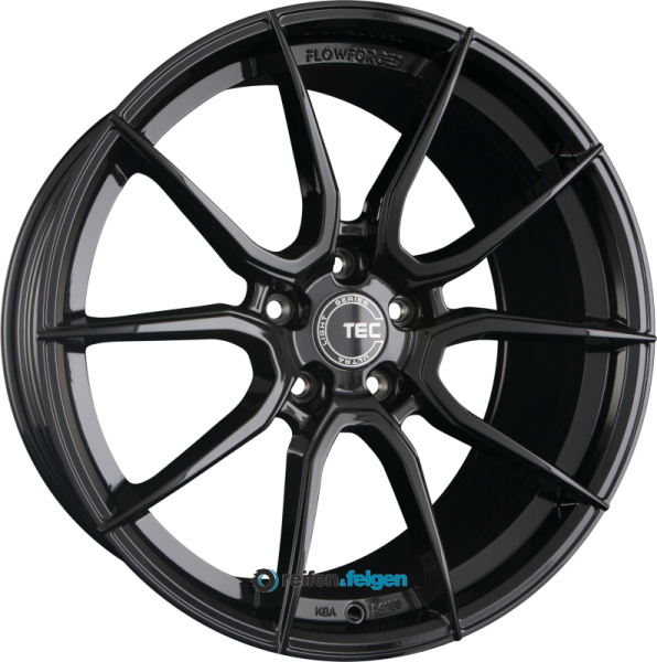 TEC SPEEDWHEELS GT RACE-I 8.5x20 ET45 5x114.3 NB72.5 Schwarz Glanz (BG)