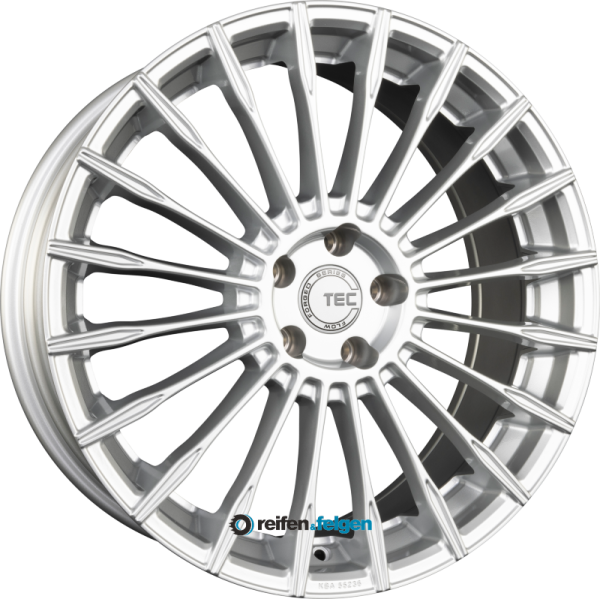 TEC SPEEDWHEELS GT5 9.5x21 ET40 5x114.3 NB72.5 Hyper Silber (HS)