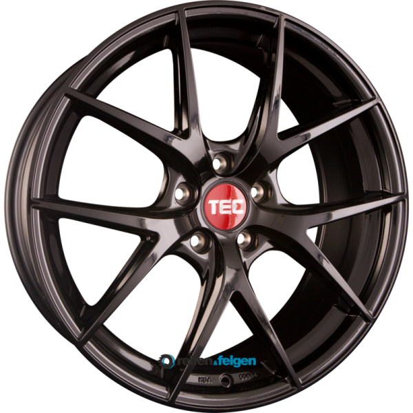 TEC SPEEDWHEELS GT6 EVO 8x18 ET45 5x120 NB72.6 Black Glossy