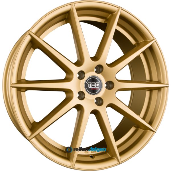 TEC SPEEDWHEELS GT7 10x20 ET38 5x120 NB74.1 Gold (GO)