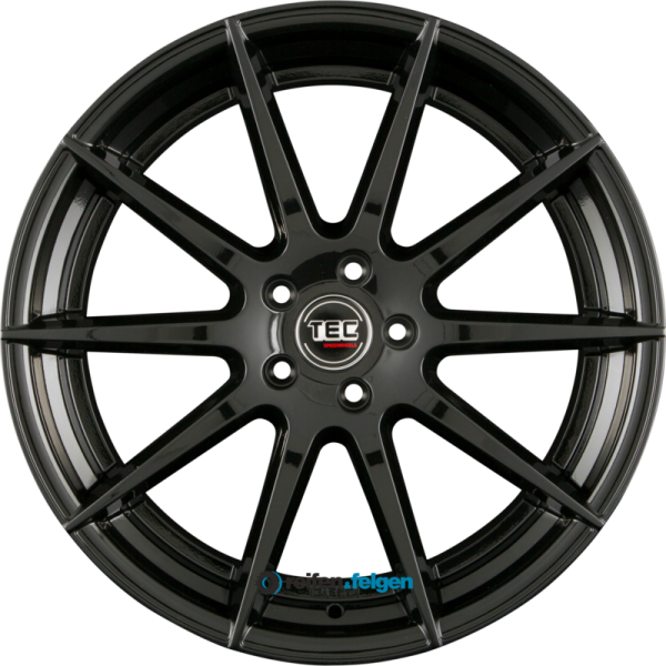 TEC SPEEDWHEELS GT7 8.5x19 ET35 5x110 NB65.1 Black Glossy (BG)