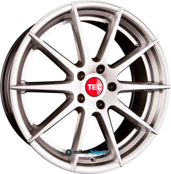 TEC SPEEDWHEELS GT7 8.5x20 ET30 5x112 NB72.5 Hyper Silver