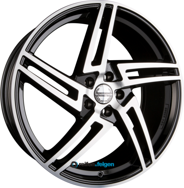 TECNOMAGNESIO TM001 8x18 ET30 5x112 NB66.6 Black Mirror