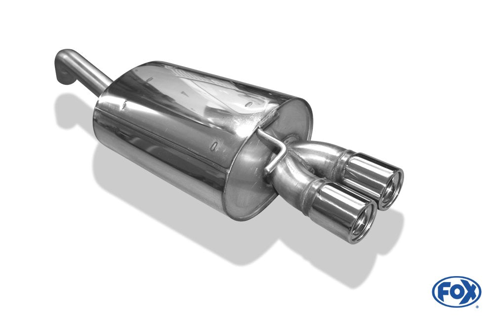 Fox Auspuff Sportauspuff Endschalldämpfer für Toyota Corolla E12 Hatchback 1,4l