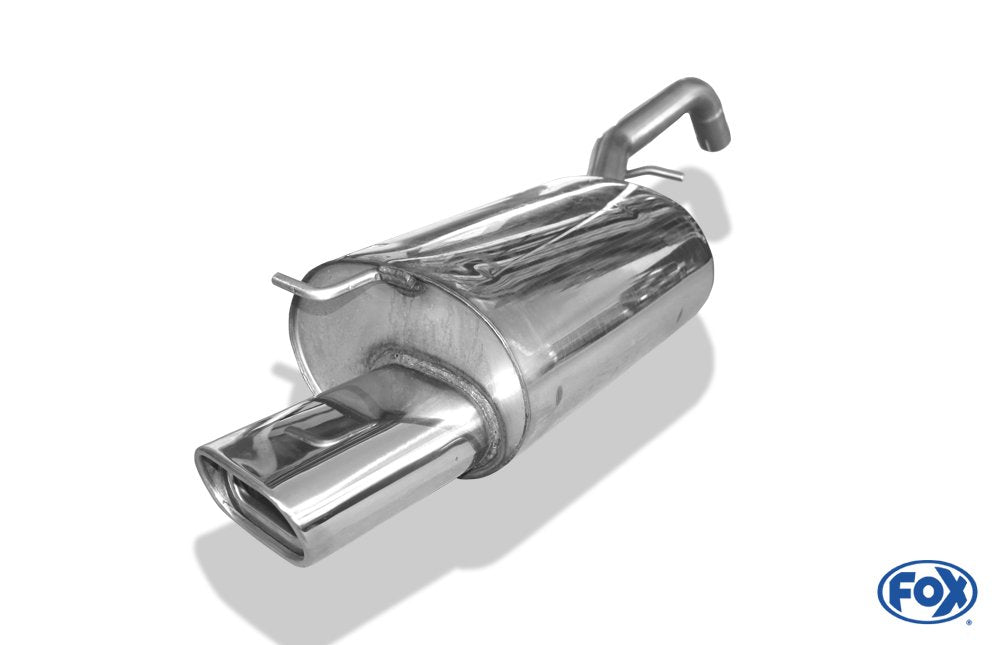 Fox Auspuff Sportauspuff Endschalldämpfer für Toyota Corolla E12 Kombi 1.4l 71kW
