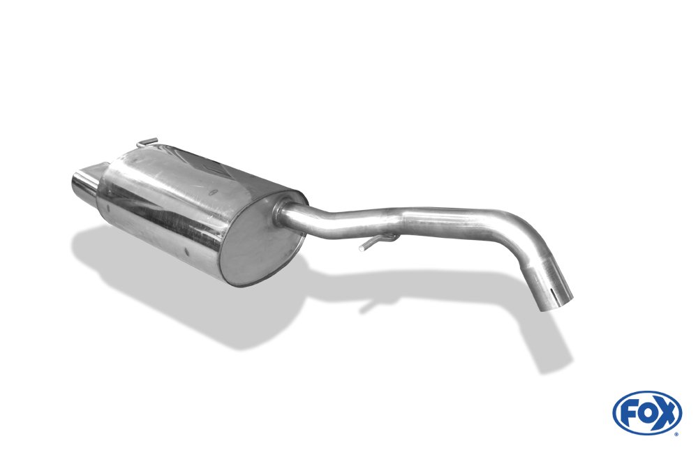 Fox Auspuff Sportauspuff Endschalldämpfer für Toyota Corolla E12 Kombi 1.4l 71kW