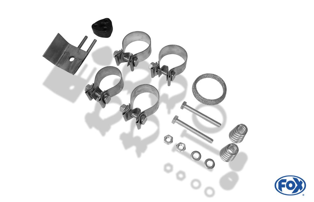 Fox Duplex Auspuff Sportauspuff Komplettanlage für Toyota Corolla E12 Hatchback