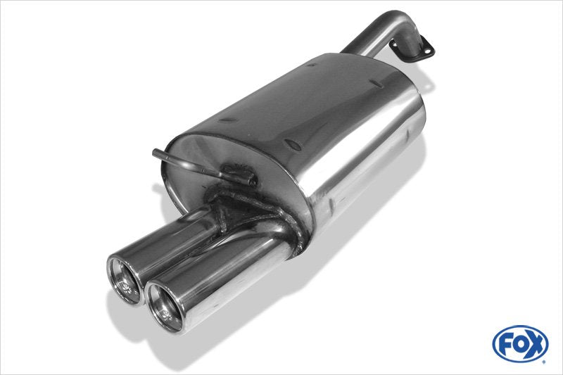 Fox Auspuff Sportauspuff Endschalldämpfer für Toyota Corolla E12 Hatchback 1.8l