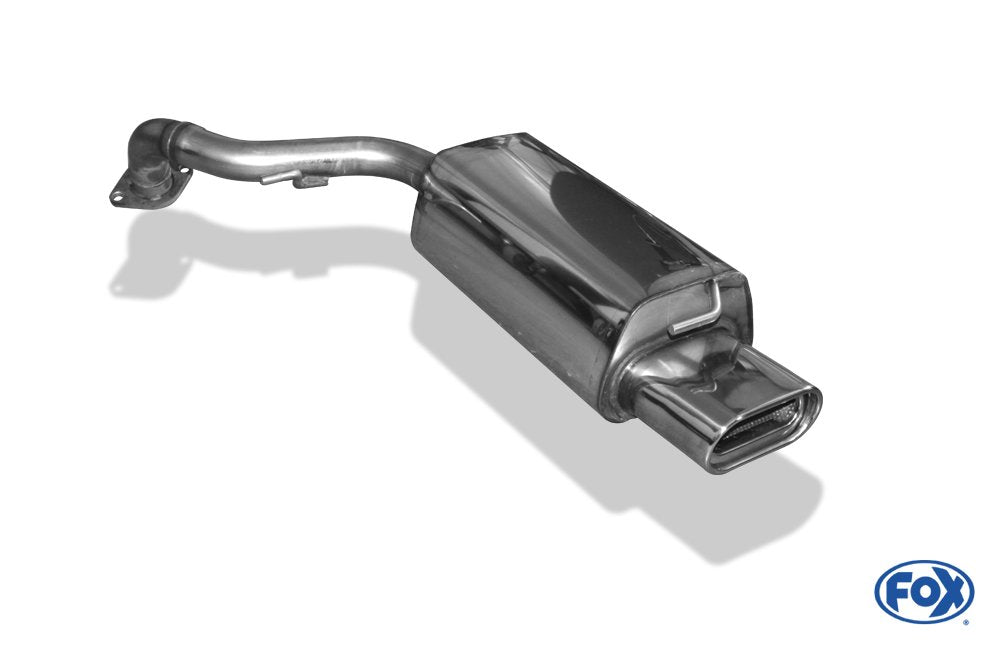 Fox Auspuff Sportauspuff Endschalldämpfer für Toyota Corolla Verso Diesel ab 04