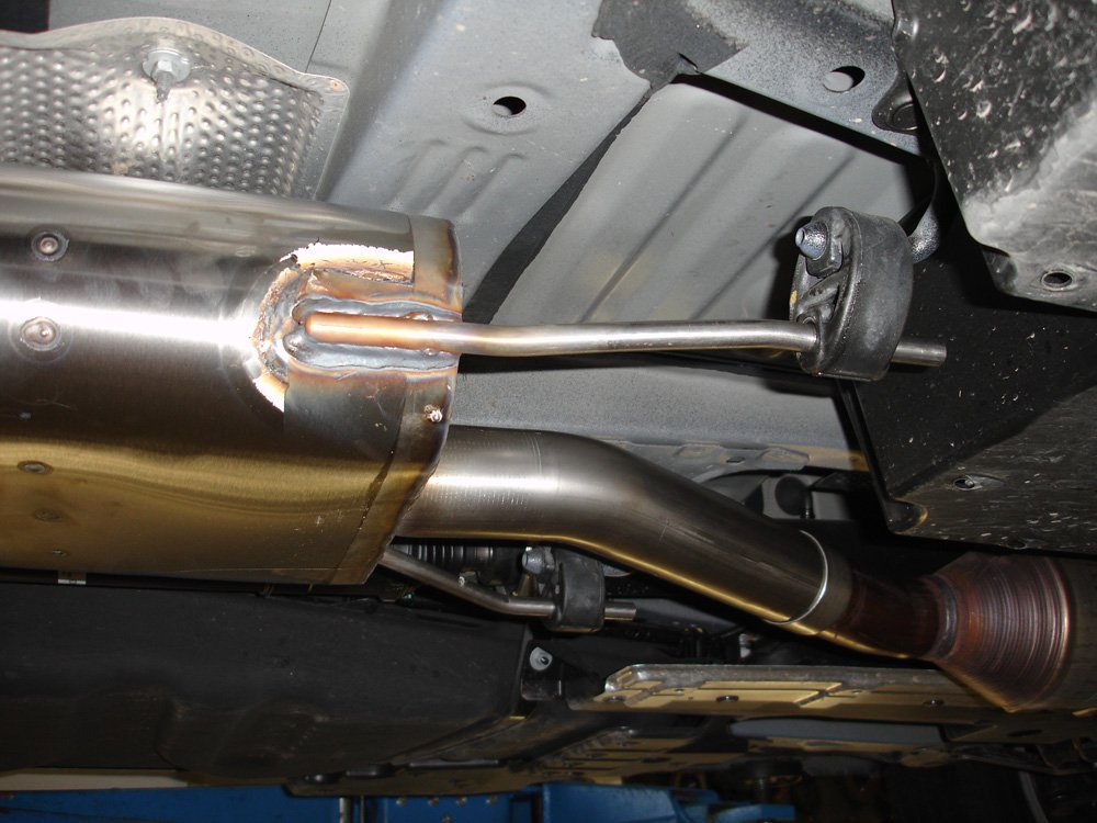 Fox Mittelschalldämpfer Auspuff Sportauspuff für Toyota RAV 4 3 B