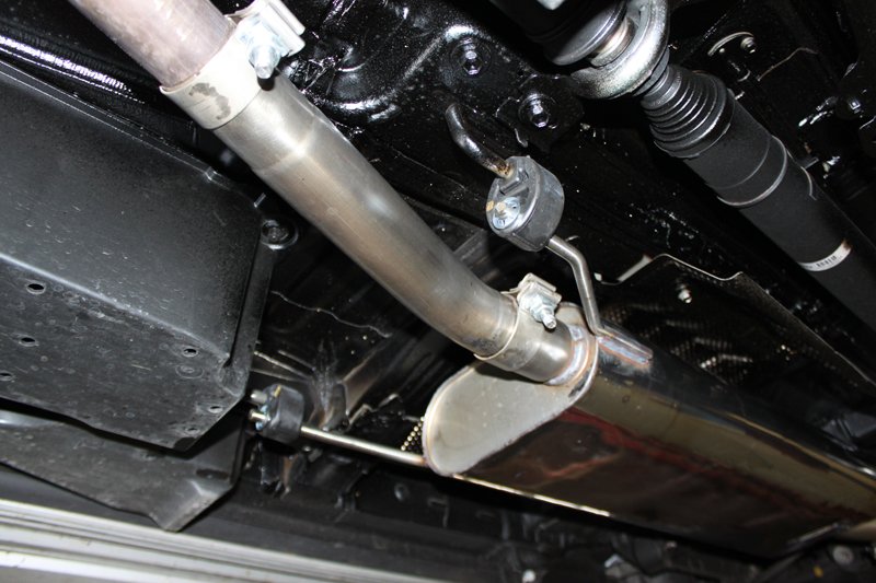 Fox Mittelschalldämpfer Auspuff Sportauspuff für Toyota RAV 4 IV 2,2l D 110kW