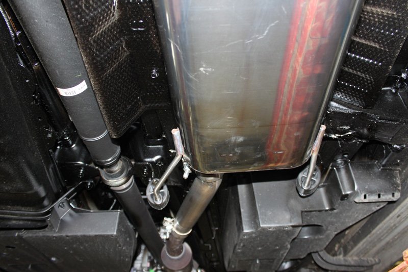 Fox Mittelschalldämpfer Auspuff Sportauspuff für Toyota RAV 4 IV 2,2l D 110kW