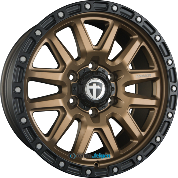 TOMASON TN OFFROAD 9x18 ET18 6x139.7 NB106.1 Bronze / Black