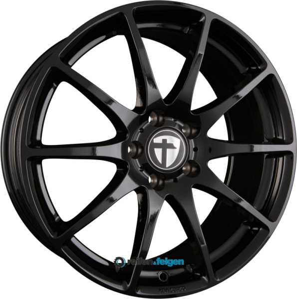 TOMASON TN1 FLOW 8x19 ET35 5x112 NB72.6 Black Painted