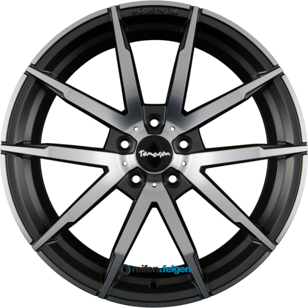 TOMASON TN10 8.5x18 ET40 5x108 NB72.6 Gunmetal Polished