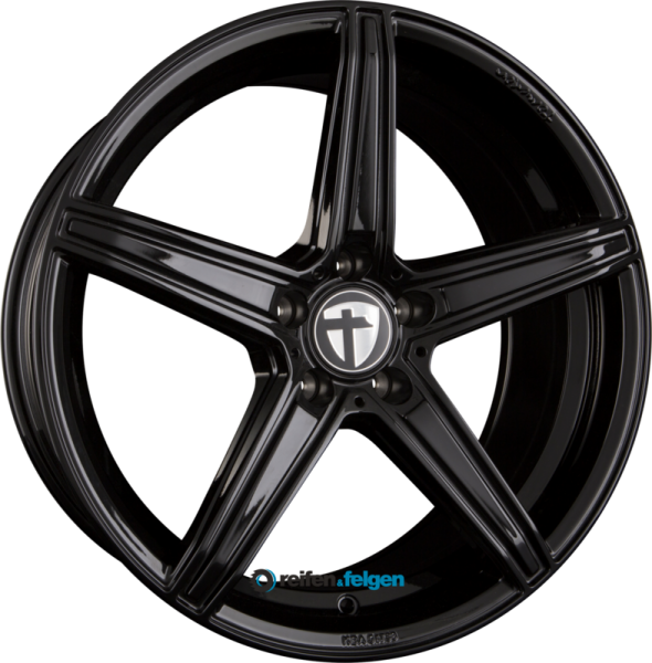 TOMASON TN20 NEW 8.5x19 ET30 5x112 NB72.6 Black Painted