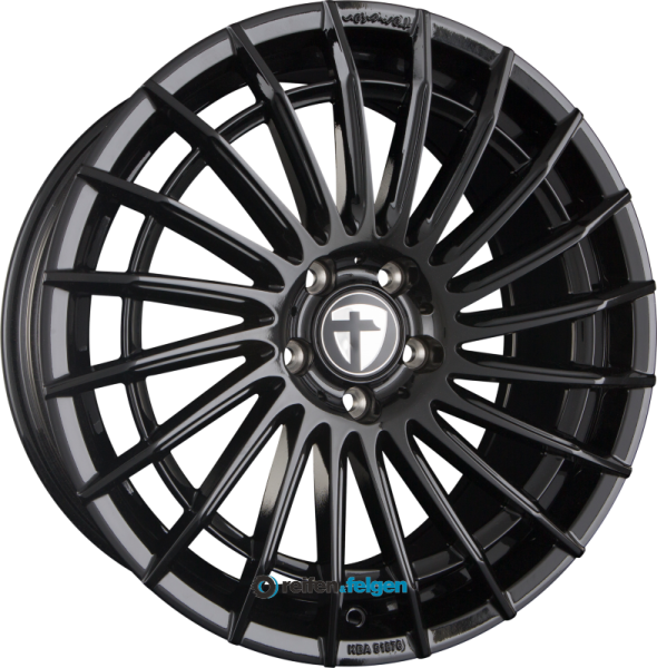 TOMASON TN21 8.5x19 ET45 5x112 NB72.6 Black Painted