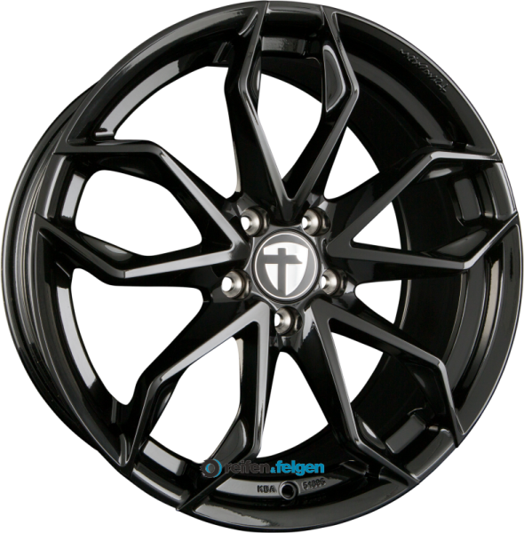 TOMASON TN22 8.5x19 ET30 5x112 NB72.6 Black