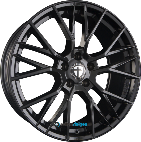 TOMASON TN23 8.5x19 ET35 5x112 NB66.6 Black Painted