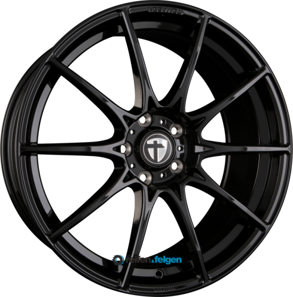 TOMASON TN25 SUPER LIGHT 8.5x19 ET40 5x114.3 NB72.6 Black Painted