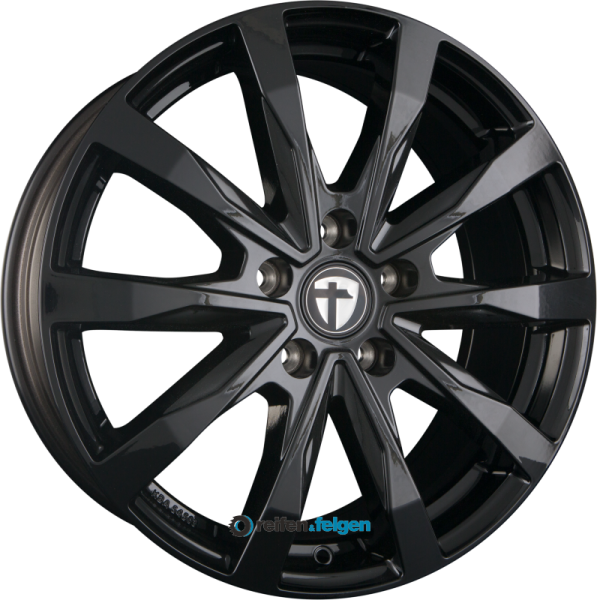 TOMASON TN28 FLOW 7.5x18 ET53 5x118 NB71.1 Black