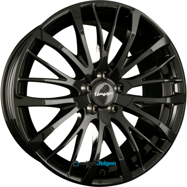 TOMASON TN7 8.5x18 ET30 5x100 NB63.4 Black Painted