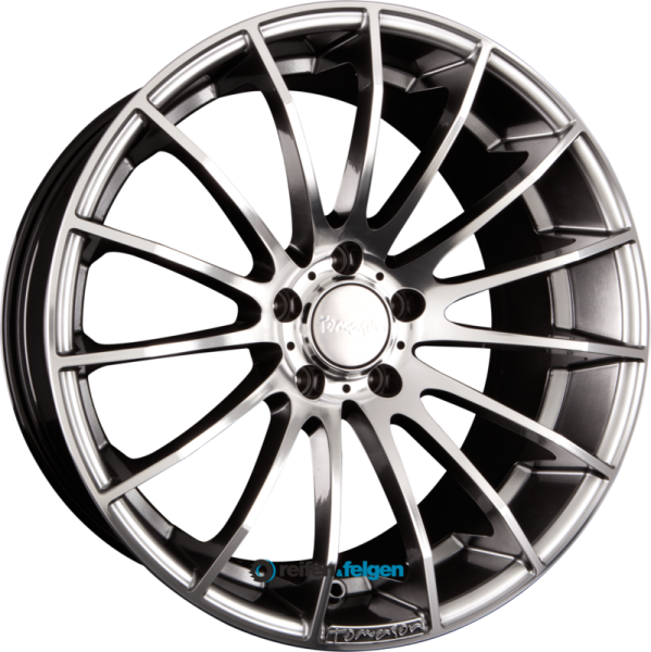 TOMASON TN9 8.5x19 ET40 5x114.3 NB72.6 Hyperblack Diamond Polished