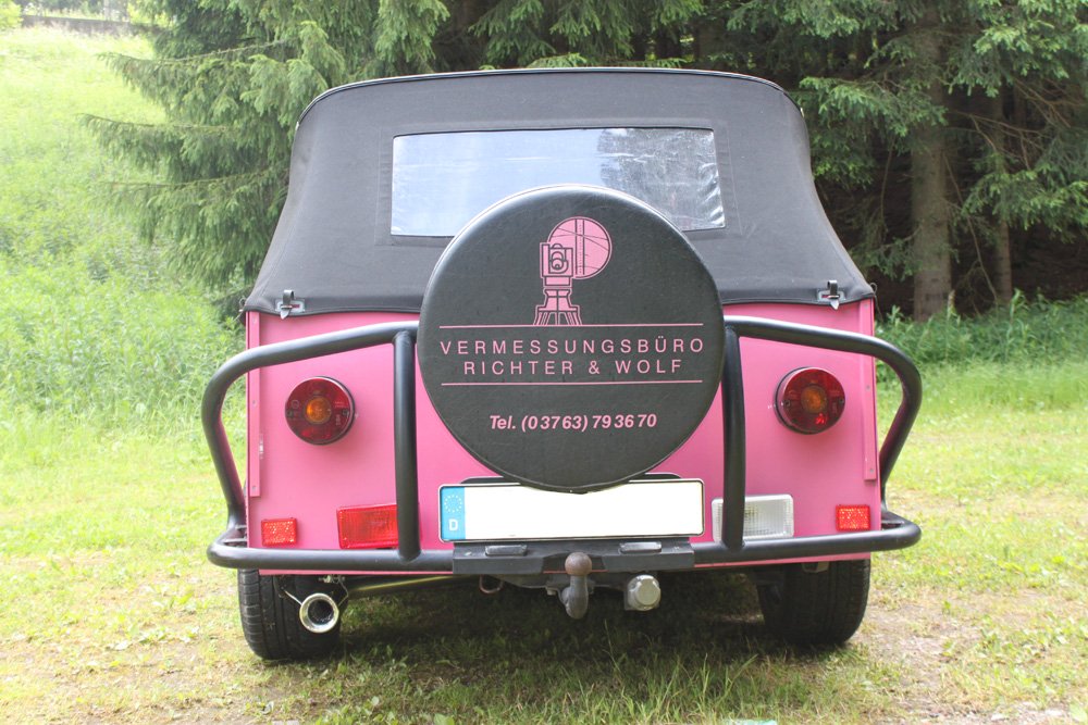 Fox Auspuff Sportauspuff Komplettanlage für Trabant 1.1 Kübelwagen 1.0l 30kW
