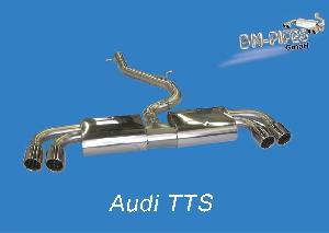 BN Pipes Audi TT 8J Endschalldaempfer