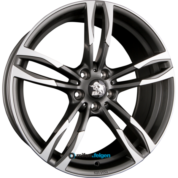 Ultra Wheels UA11-BOOST 8x18 ET45 5x112 NB66.6 Gun Metal Polished werk91-4 8x18 ET45 5x112 Alufelge