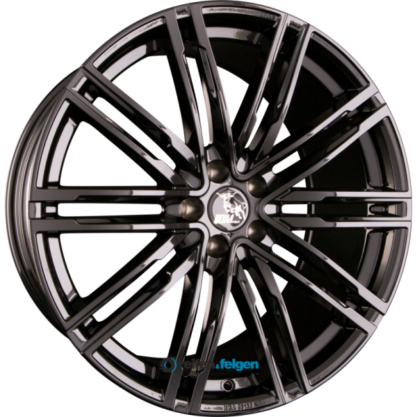 Ultra Wheels UA12 10.5x21 ET55 5x130 NB71.6 Black Painted