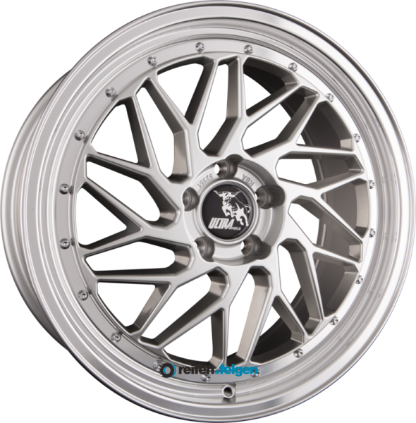 Ultra Wheels UA14 8.5x19 ET45 5x112 NB66.6 Silber poliert