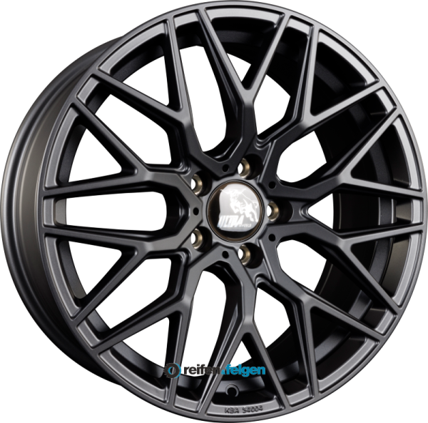 ULTRA WHEELS UA1E 8x18 ET45 5x112 NB66.6 Graphite Matt werk91-4 8x18 ET45 5x112 Alufelge Graphit