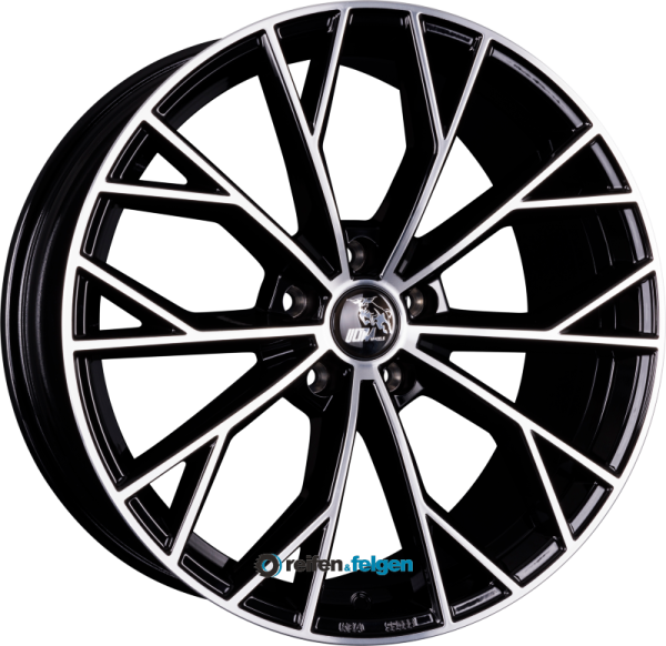 ULTRA WHEELS UA23 RS EVO 8x18 ET35 5x112 NB66.6 Black Polished werk91-4 8x18 ET35 5x112 Alufelge Schwarz