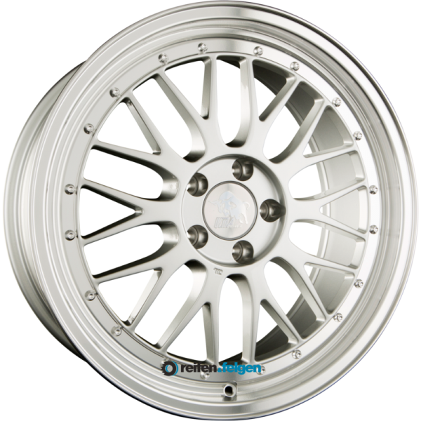 Ultra Wheels UA3-LM 8.5x18 ET35 5x120 NB72.6 Silver Rim Polished werk91-4 8,5x18 ET35 5x120 Alufelge Silber