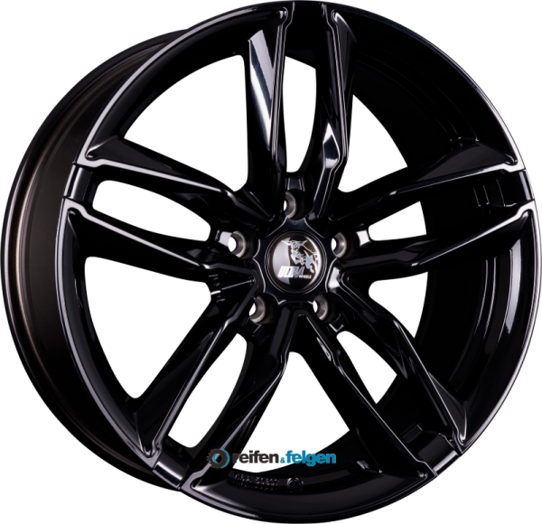 ULTRA WHEELS UA6-PRO 8.5x19 ET43 5x112 NB66.6 Black werk91-4 8,5x19 ET43 5x112 Alufelge Schwarz