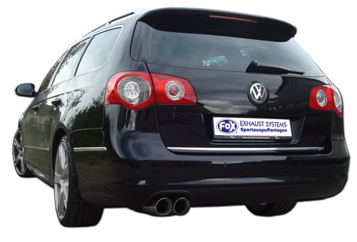 Fox Auspuff Sportauspuff Komplettanlage für VW Passat 3C CC 2.0l TDI 100/103kW
