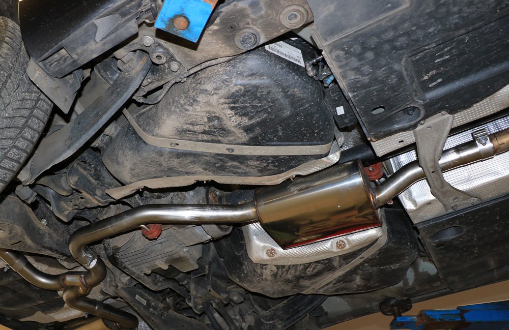 Fox Mittelschalldämpfer Auspuff für VW Passat 3C CC 4-motion 3,2l 184kW 3,6l