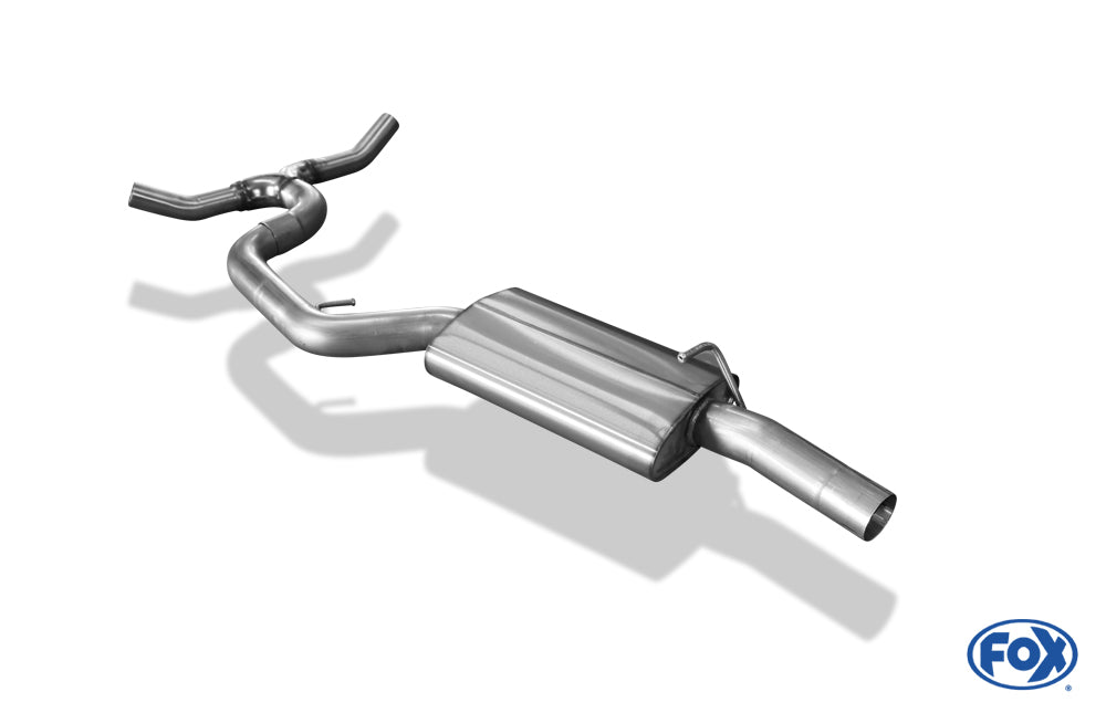 Fox Mittelschalldämpfer Auspuff für VW Passat 3C CC 4-motion 3,2l 184kW 3,6l