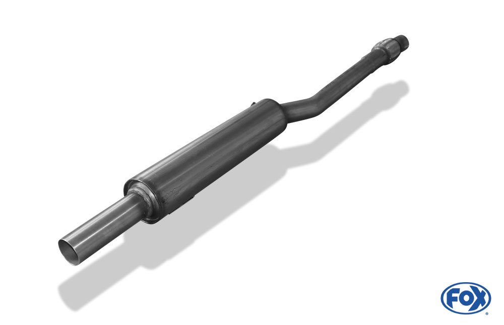 Fox Auspuff Sportauspuff Komplettanlage für VW Polo 86C 0.9l 29kW 1.0l 29/33kW