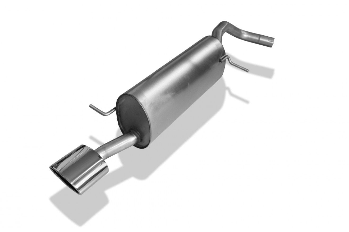 Fox Auspuff Sportauspuff Endschalldämpfer für VW Polo 6R GTI 1,4l 103/110/132kW