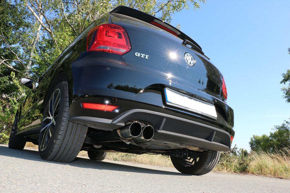 Fox Auspuff Sportauspuff Komplettanlage für VW Polo 6R 1,4l 103/110/132kW 1,8l