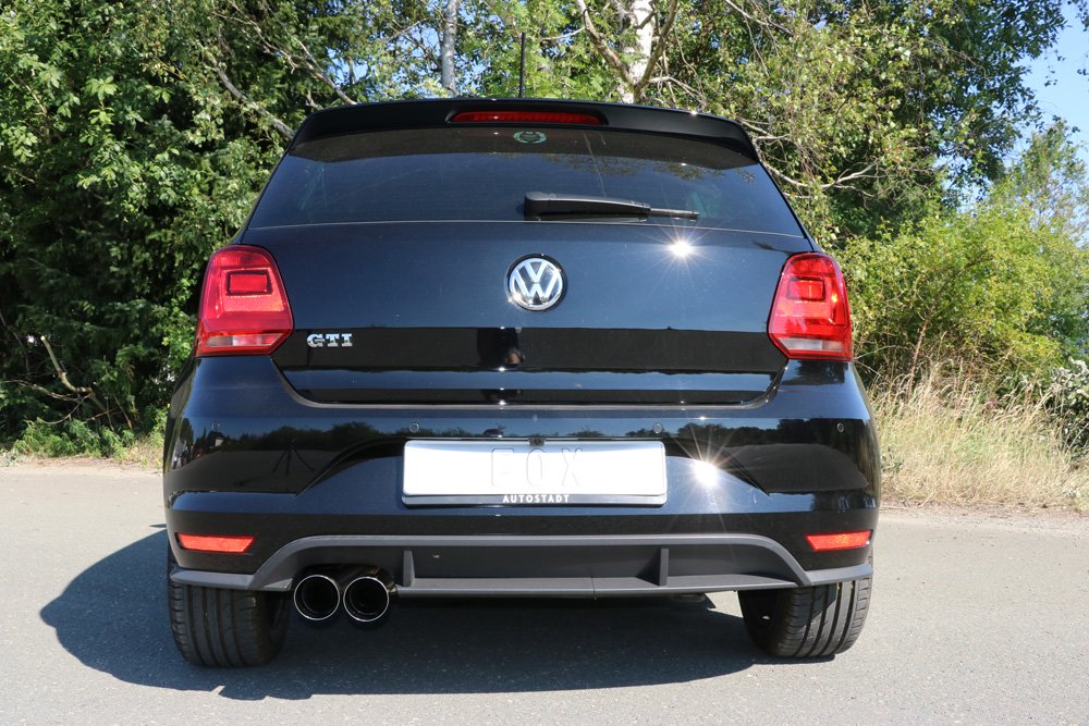 Fox Auspuff Sportauspuff Komplettanlage für VW Polo 6R 1,4l 103/110/132kW 1,8l