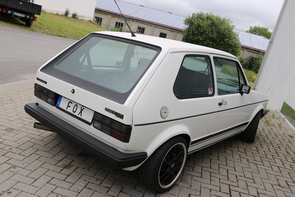 Fox Auspuff Sportauspuff Komplettanlage für VW Golf I 1.8l 82kW 1983-1992