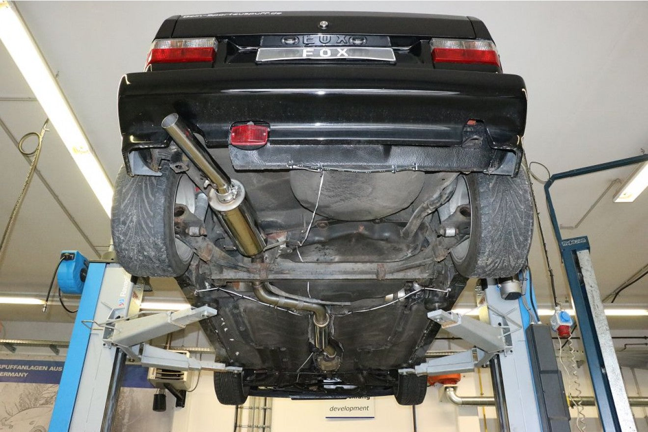 Fox Auspuff Sportauspuff Komplettanlage für VW Golf I Cabrio 1,8l 72kW